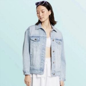 Stoney Clover Lane Light Blue Jean Jacket denim